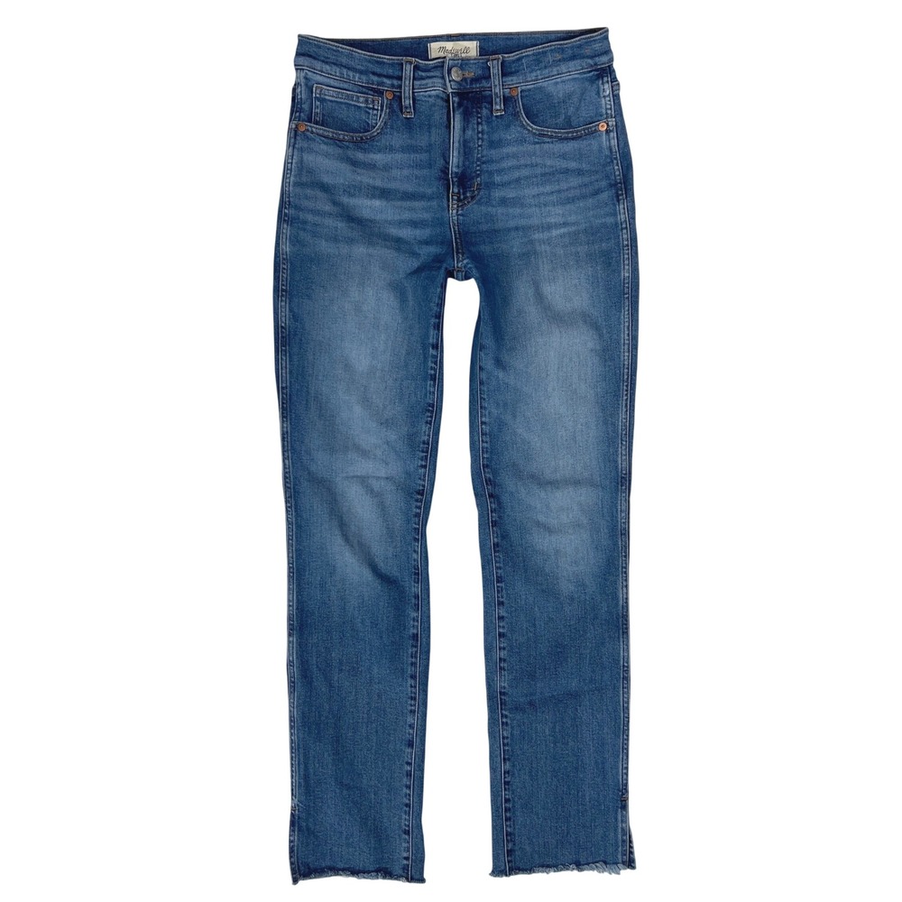 Madewell Mid Rise Stovepipe Jeans 27 90s Straight Minimalist Cowgirl Festival 5